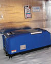 A crawl space sump pump, liner, and dehumidifier installed in Manhasset