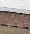crawl space insulation installed in South Valley Stream over our extra large drainage matting