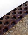 Crawl space drainage matting in a home in South Valley Stream, Long Island