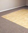 tiled and carpeted basement flooring installed in a Deer Park home