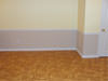 A repair system for drywall and other finished basement walls damaged by moisture and flooding in Great Neck