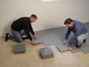 Basement Floor Matting & Vapor Barrier Tiles for carpeting and floor finishing in Levittown